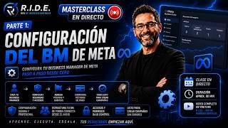 🔥 CONFIGURAMOS UN BUSINESS MANAGER REAL EN DIRECTO | META RIDE Paso a Paso screenshot 3