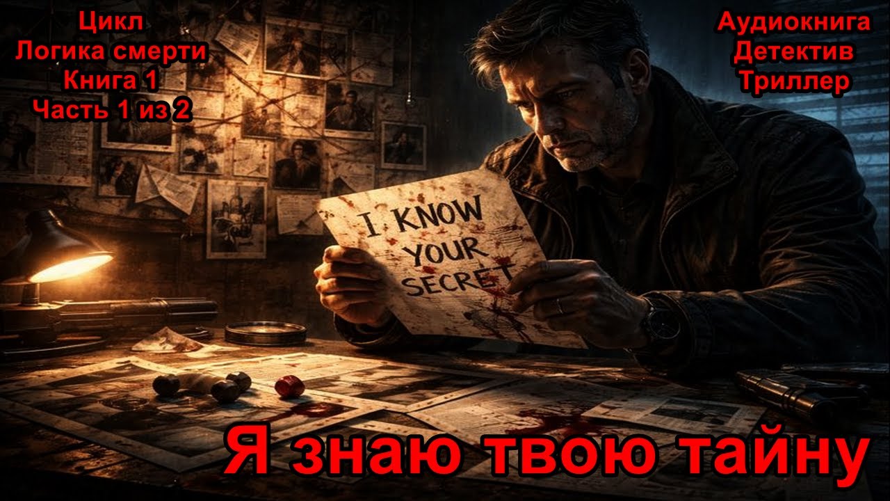 Я знаю твою тайну. Часть 1 из 2. Книга 1. Цикл Логика смерти. Детектив. Триллер. Аудиокнига