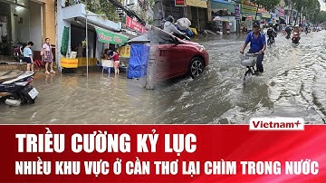 Cảnh báo: Triều cường vượt báo động 3, nhiều khu vực ở Cần Thơ ngập sâu trở lại| VNP