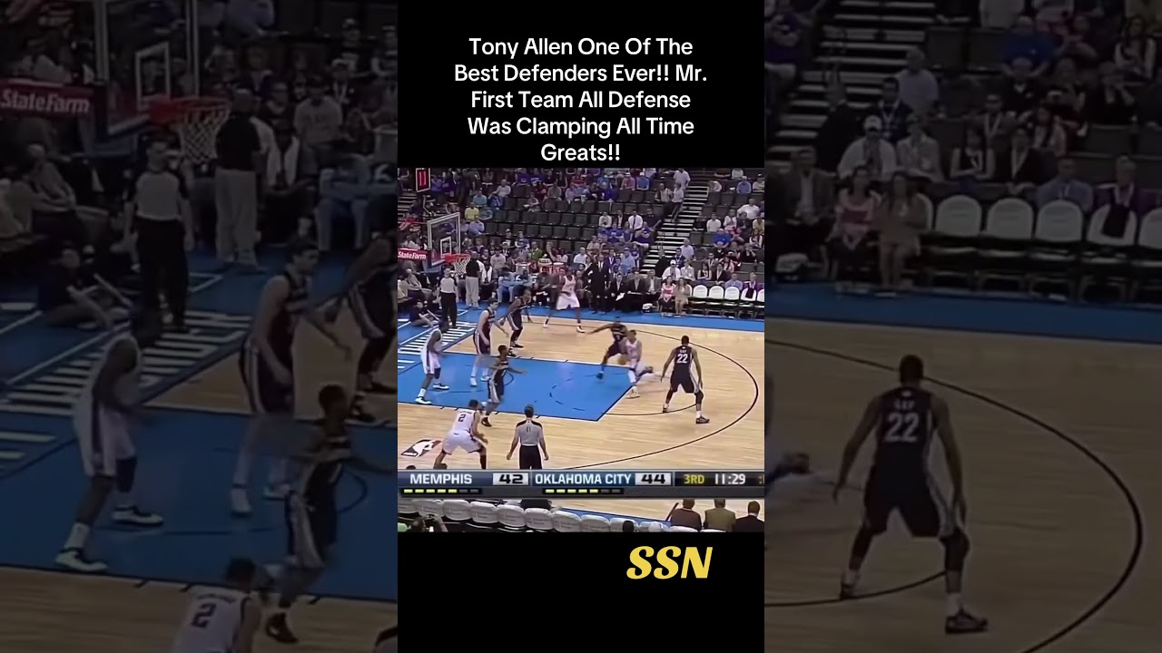 Тони Аллен — один из лучших защитников всех времен! Мистер Первая команда по защите, который пода...