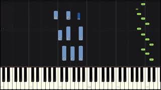 Rush E-SheetMusicBoss,Piano Tutorial (Medium)