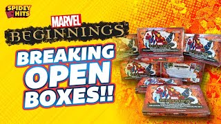 Unboxing 2023 Marvel Beginnings | Upper Deck Marvel Cards