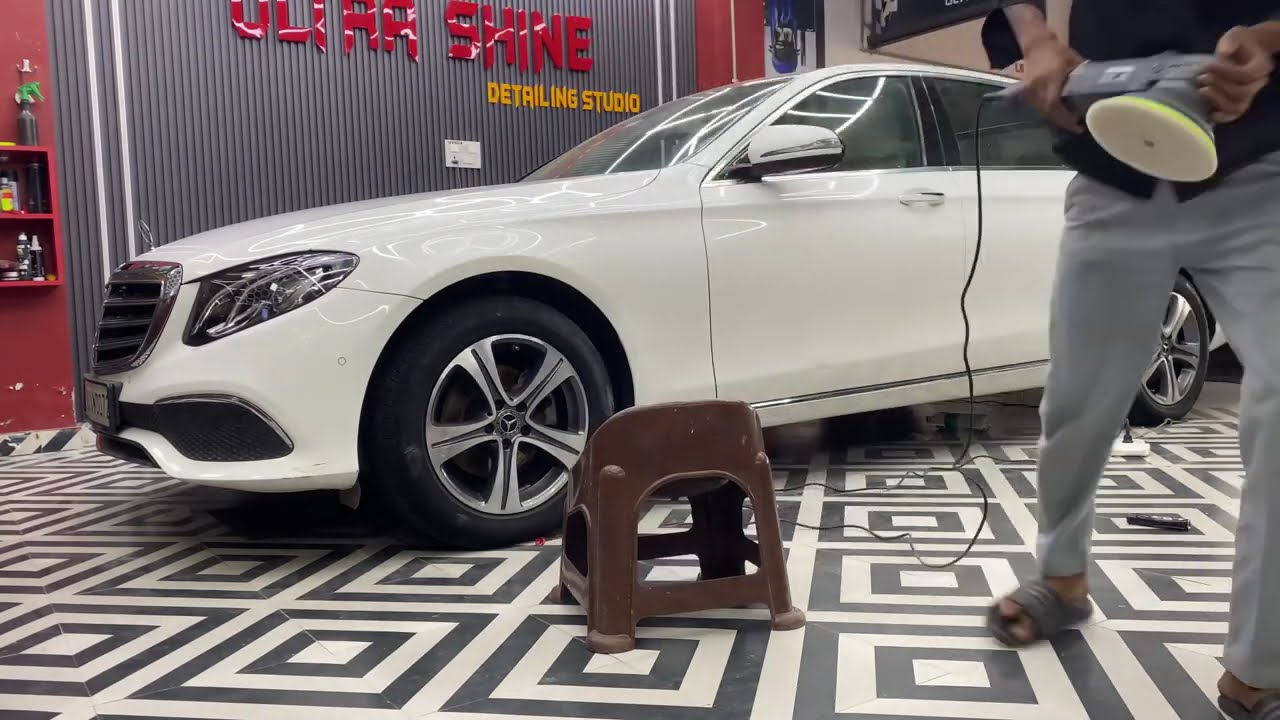 Mercedes Benz e220d full detailing deep cleaning & restoration, 