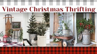 Vintage Christmas Thrifting Christmas Porch Decor Christmas decorating ideas Home Decor