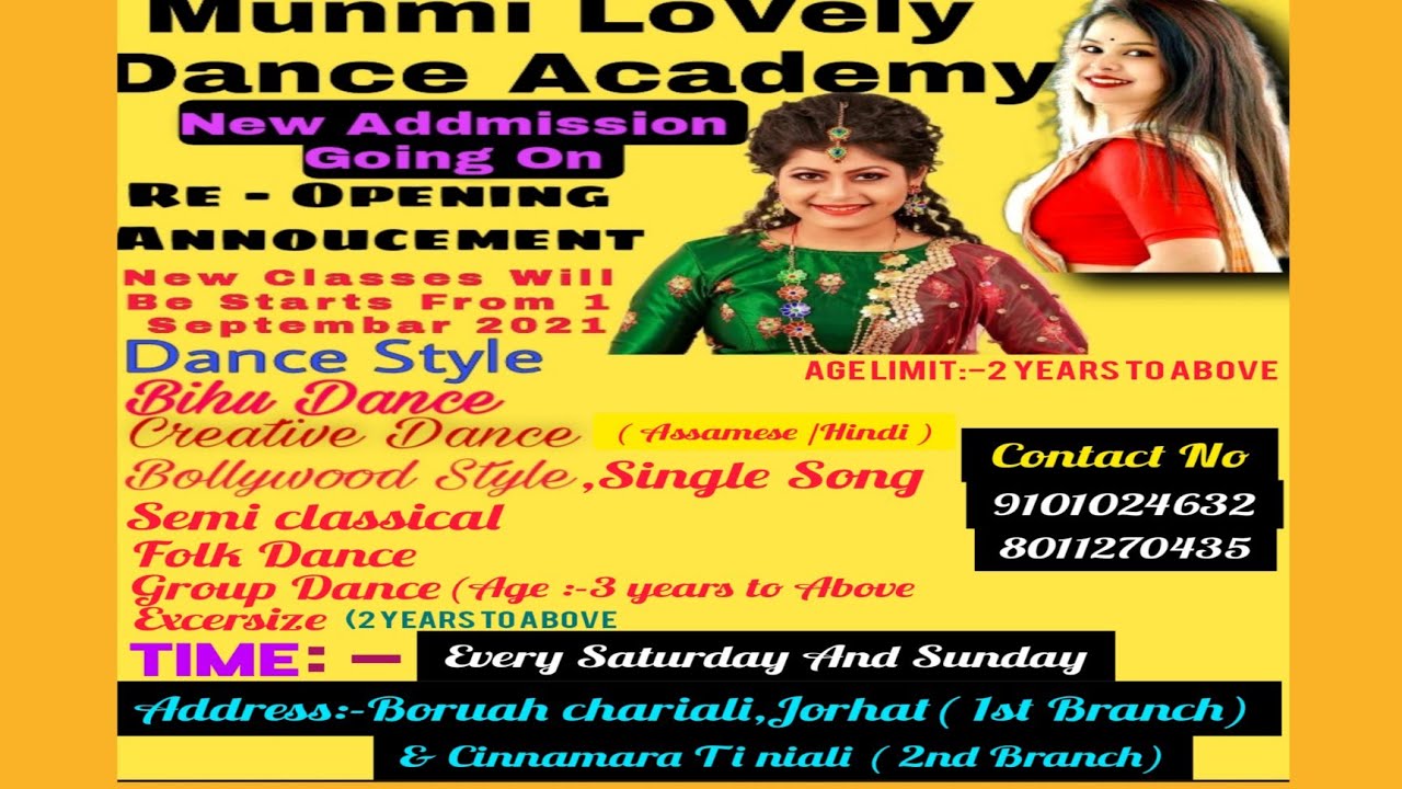 My Dance Academy/Jorhat Boruah Chariali/1st branch)&2nd branch ...