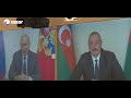 İlham Əliyev Və Rusiya Prezidenti Vladimir Putin İlə Videokonfrans Formatında Görüşü