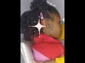 Freshly Washed Natural 4C Hair #kidhairstyle #naturalhair #4chair #cutehairstyle