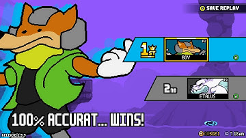 100% Accurate Melee Fox | Rivals of Aether Workshop Character Demonstration