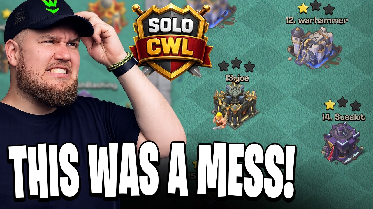 Solo CWL is BACK... This Was a Disaster!