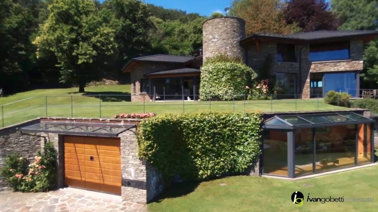 ИТАЛИЯ, ОЗЕРО МАДЖОРЕ, СТРЕЗА, РОСКОШНАЯ СОВРЕМЕННАЯ ВИЛЛА ОТЛИЧНОГО ДИЗАЙНА