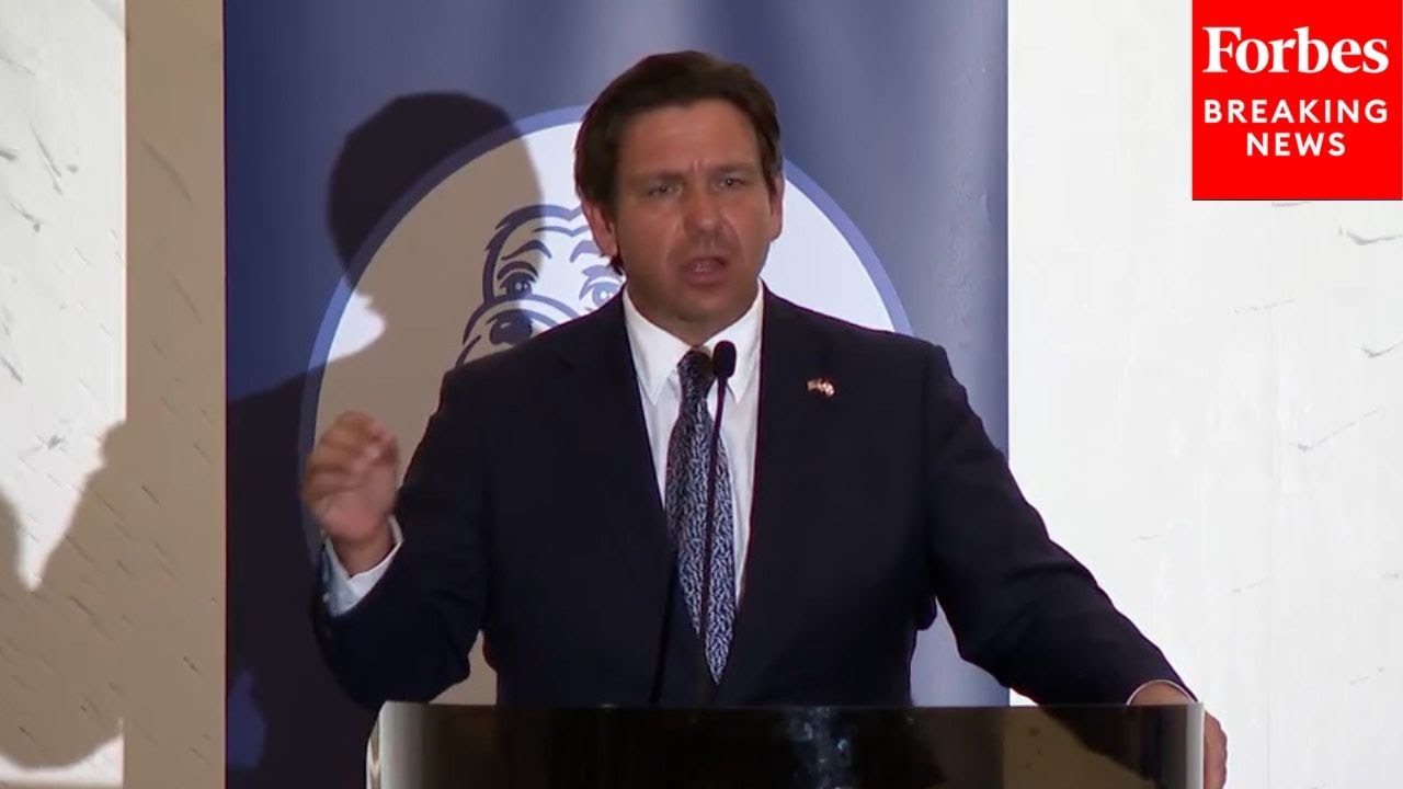 FULL REMARKS: Ron DeSantis Delivers Speech To Yale University Buckley Institute Annual Conference