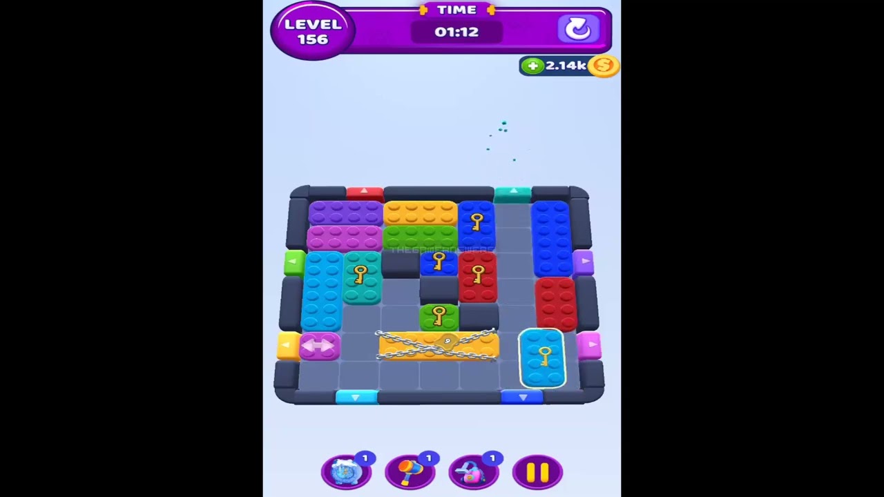Color Block Jam Level 156 - YouTube