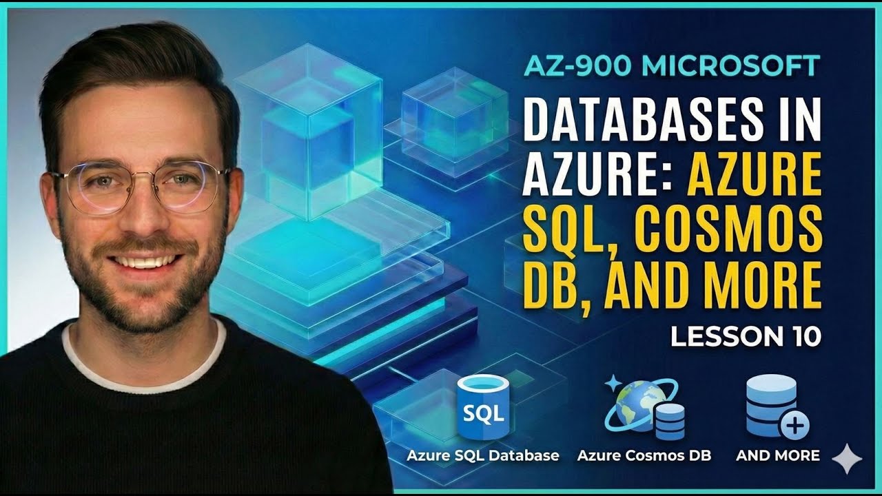 AZ-900 Lesson 10 – Azure Database Services