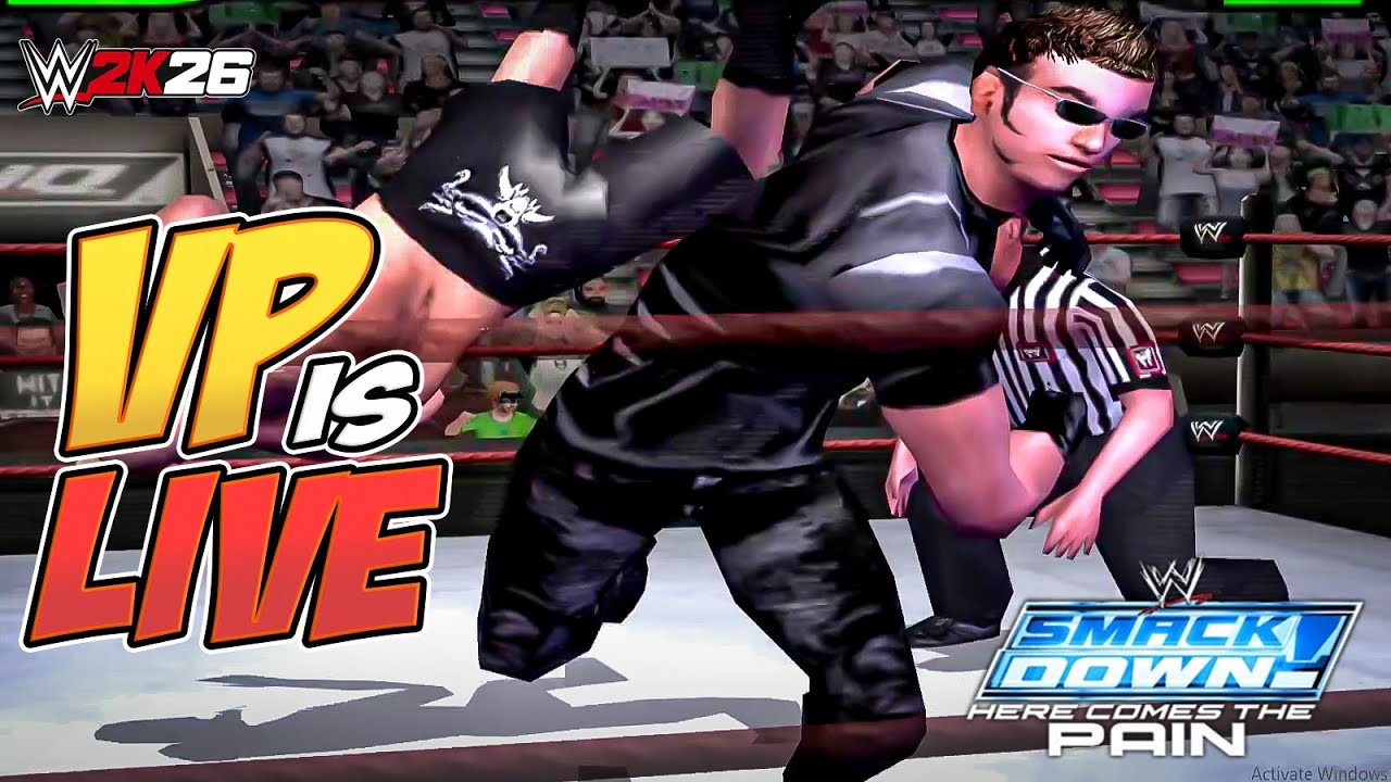 🔴LIVE : WWE SmackDown! HCTP All Stars MOD | VP GAMING PS2