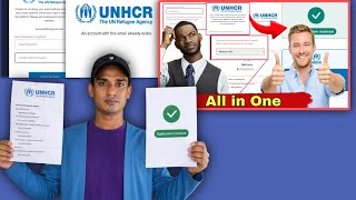 How to Create Your UNHCR My Services Portal Account | Login, Submit & Check Appointment All In One. screenshot 1