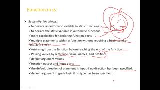 Function and Task in SV system verilog