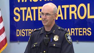 WATCH: Washington state troopers discuss crash that killed Seattle officer