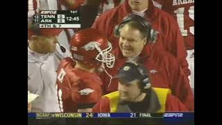 2006 Arkansas vs Tennessee Football Full Game