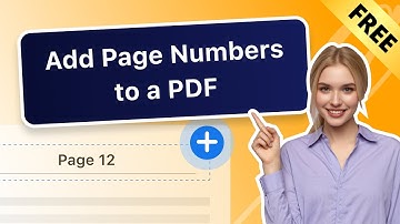 How to Add Page Numbers to a PDF for Free