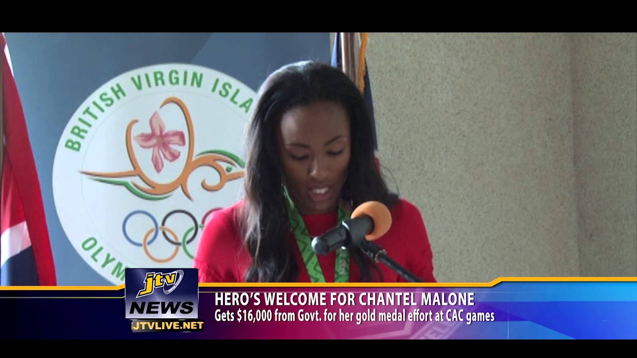 HERO’S WELCOME FOR CHANTEL MALONE