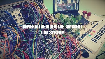 Generative Modular Ambient Live Stream - VCV Rack and Eurorack