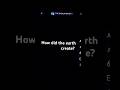 How did the earth create  #animated #duet #earth #minecraft ￼￼￼