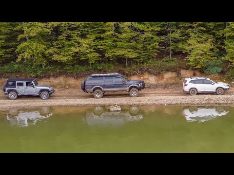 Subaru, Jeep, and Excursion at Turkey Bay OHV @MatthewHeiskell