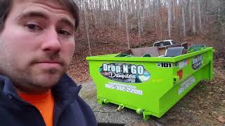 Dumpster Pick Up  260.00.    7 Day Rental