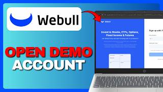 How To Open A Demo Account On Webull (Full Guide) 2026!