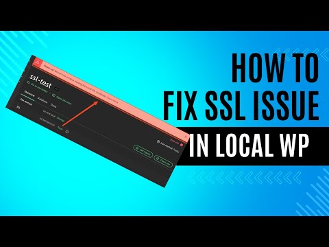 How to fix Local WP SSL Issue on MAC