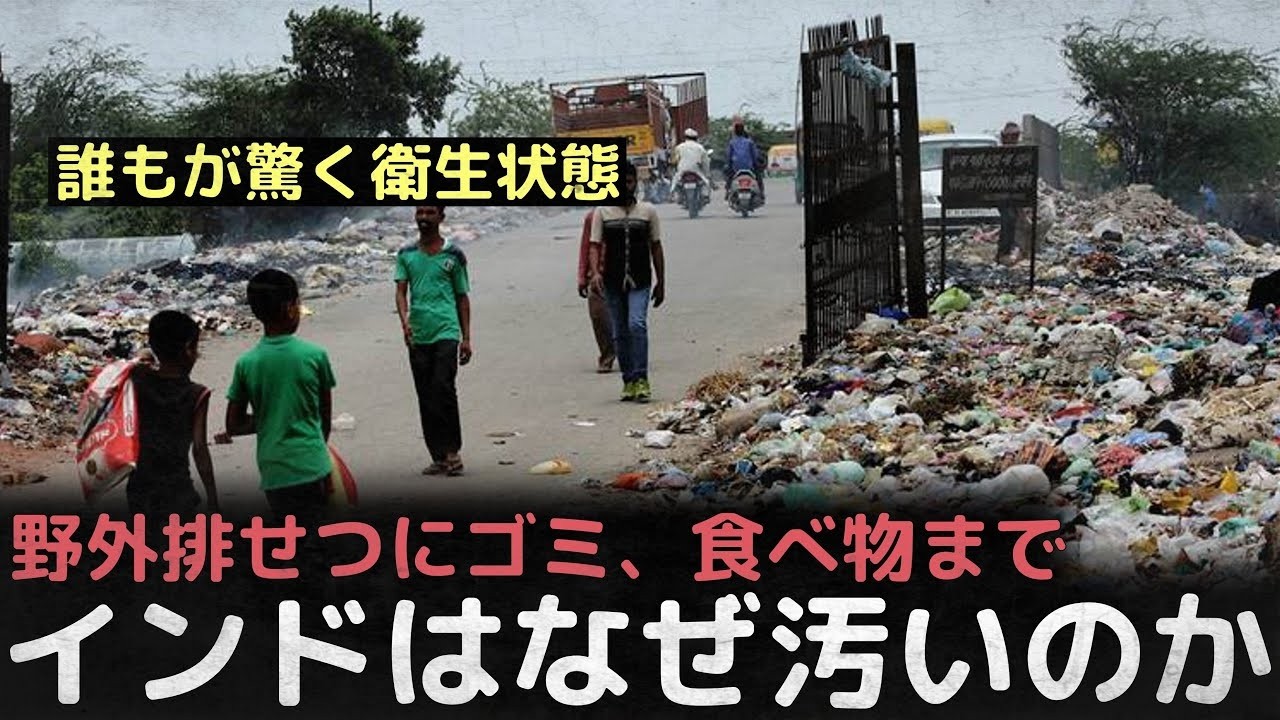 「誰もが驚く衛生状態」弱い者は生き残れない、インドの衛生