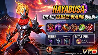 ONE SHOTS ONLY! Hayabusa Top Damage Build 2026🔥