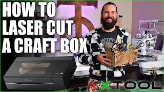 How to Laser Cut a Craft Box - XTOOL P2 Tutorial - Tock Custom