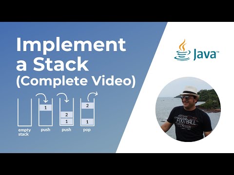 Implement a Stack Datastructure (one video) | Animations and Implementations