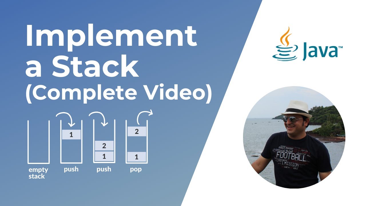 Implement a Stack Datastructure (one video) | Animations and Implementations