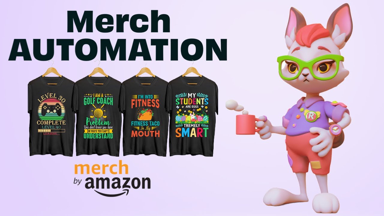 Automation Direct Merch Merch By Amazon Automation Merch By Amazon Auto Upload - YouTube