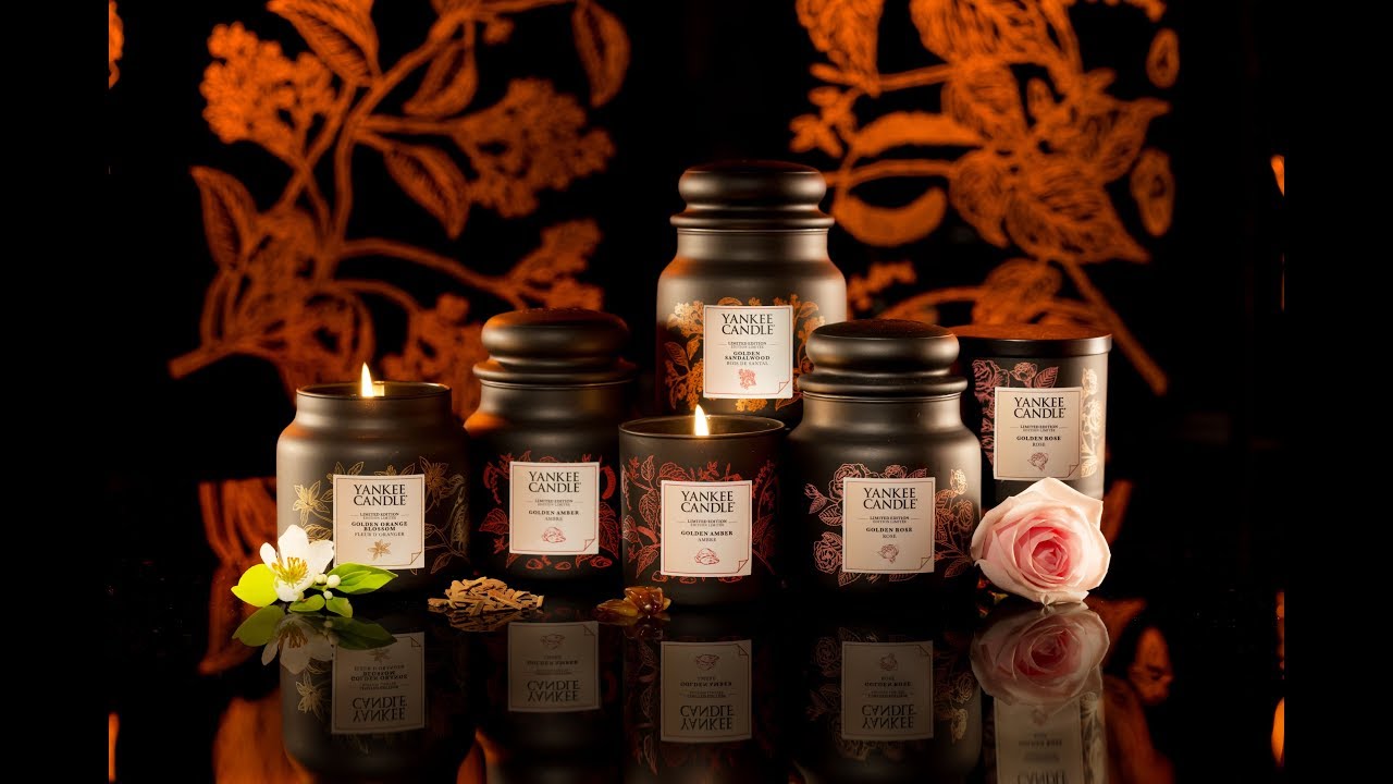 Yankee Candle Gold Collection YouTube
