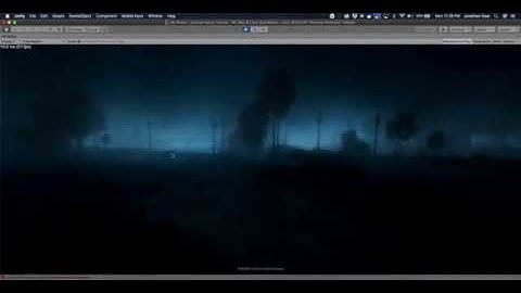 WIP Unity horror game, lighting and sound added