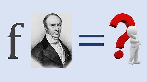 Voulez-vous Cauchy avec moi?