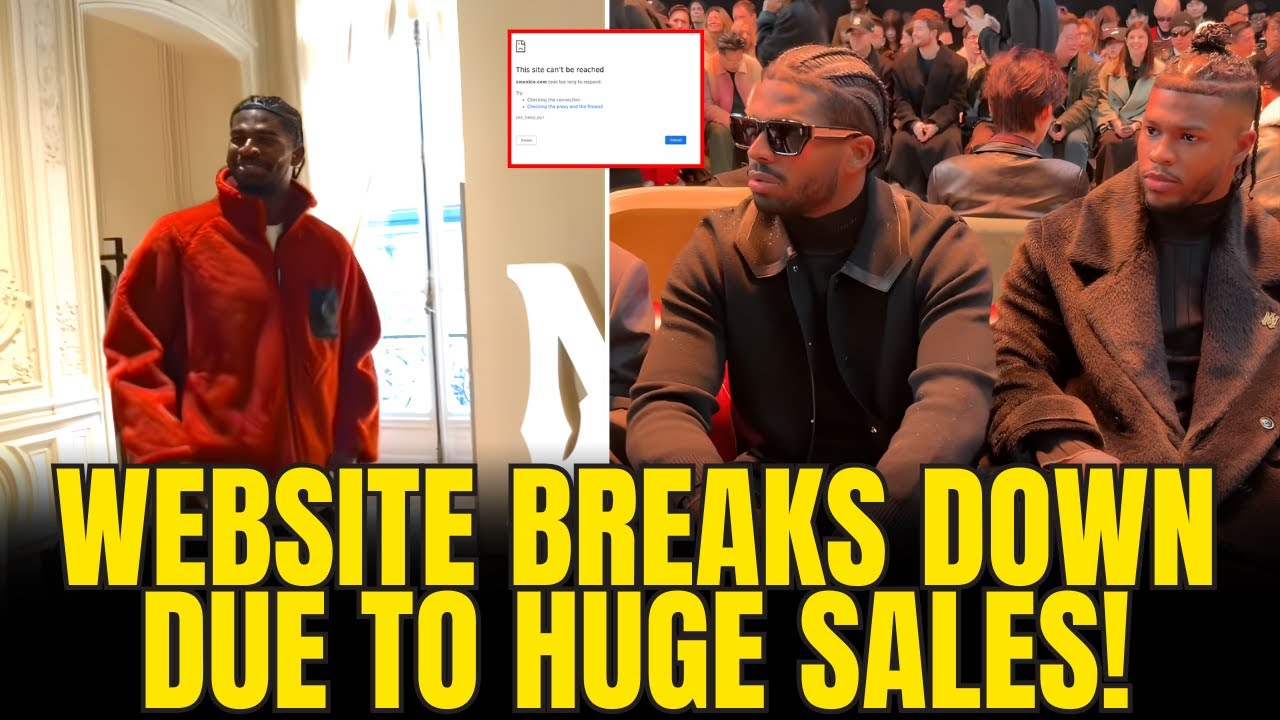 Веб-сайт бренда одежды AMIRI рухнул после того, как Шедюэр Сандерс заключил сделку на 100 миллион...