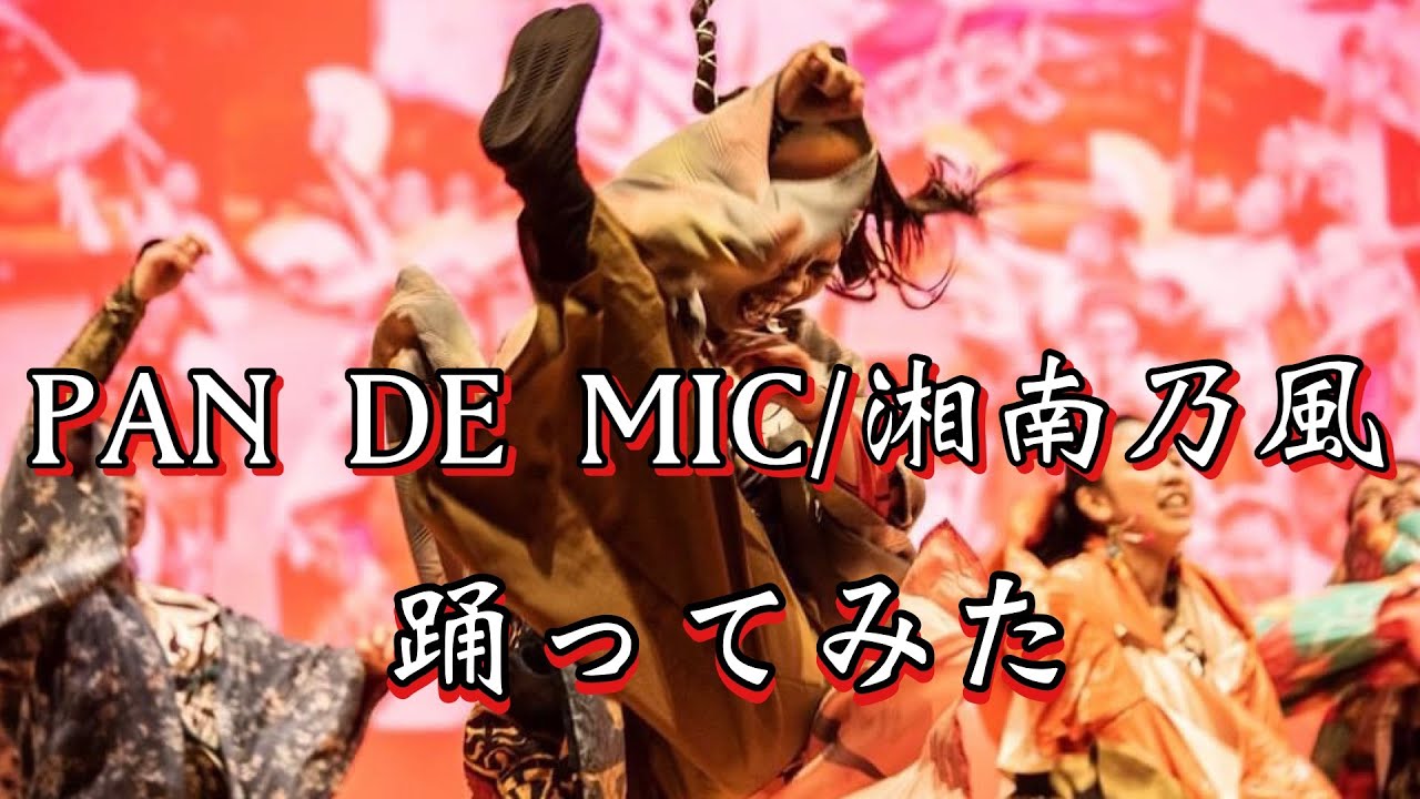 湘南乃風『PAN DE MIC（パンデミック）』踊ってみた 《燦-SUN-2022