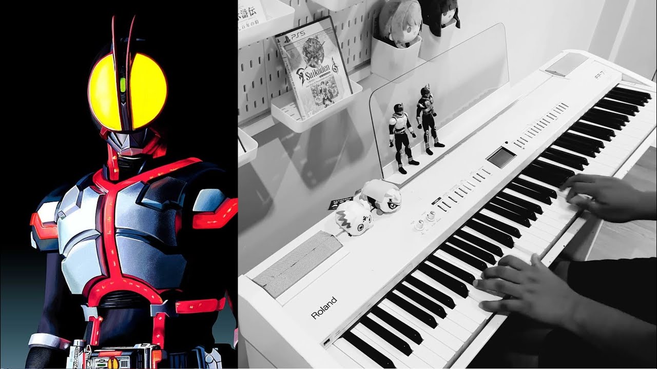 Kamen Rider 555 op - Justiφ's (Justifaiz) [piano] - YouTube