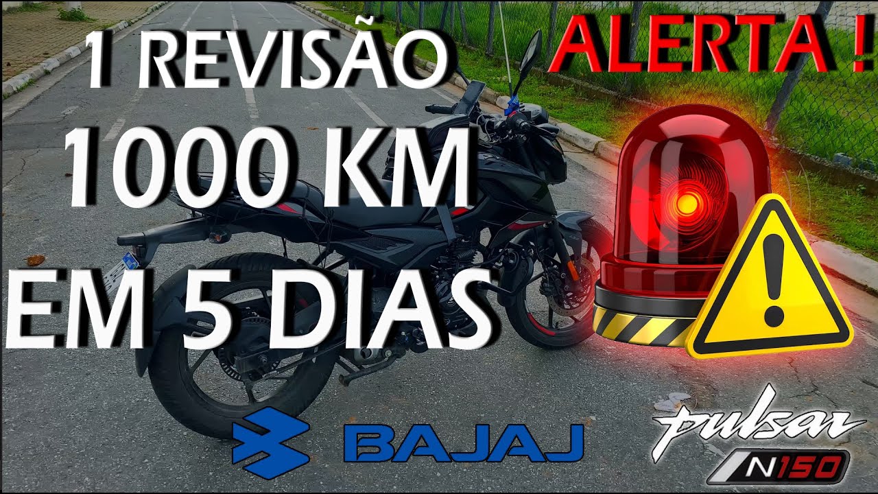 1 REVISÃO DA PULSAR N150 VEJA OQUE ACONTECEU!