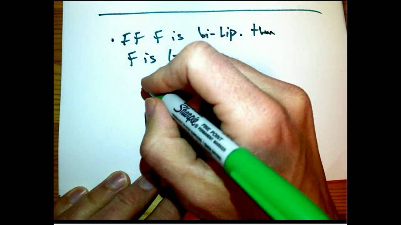 Inverse Function Theorem (Exercise 3 Solution) - YouTube