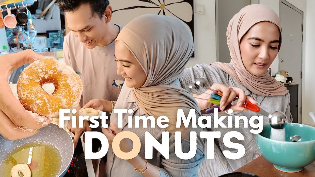 First Time Nad Buat Donut Sebab Suami Request!🥹🍩 JADI KE TAK??
