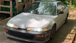 90-93 Da Integra Stanley Jdm One Piece Headlights Install