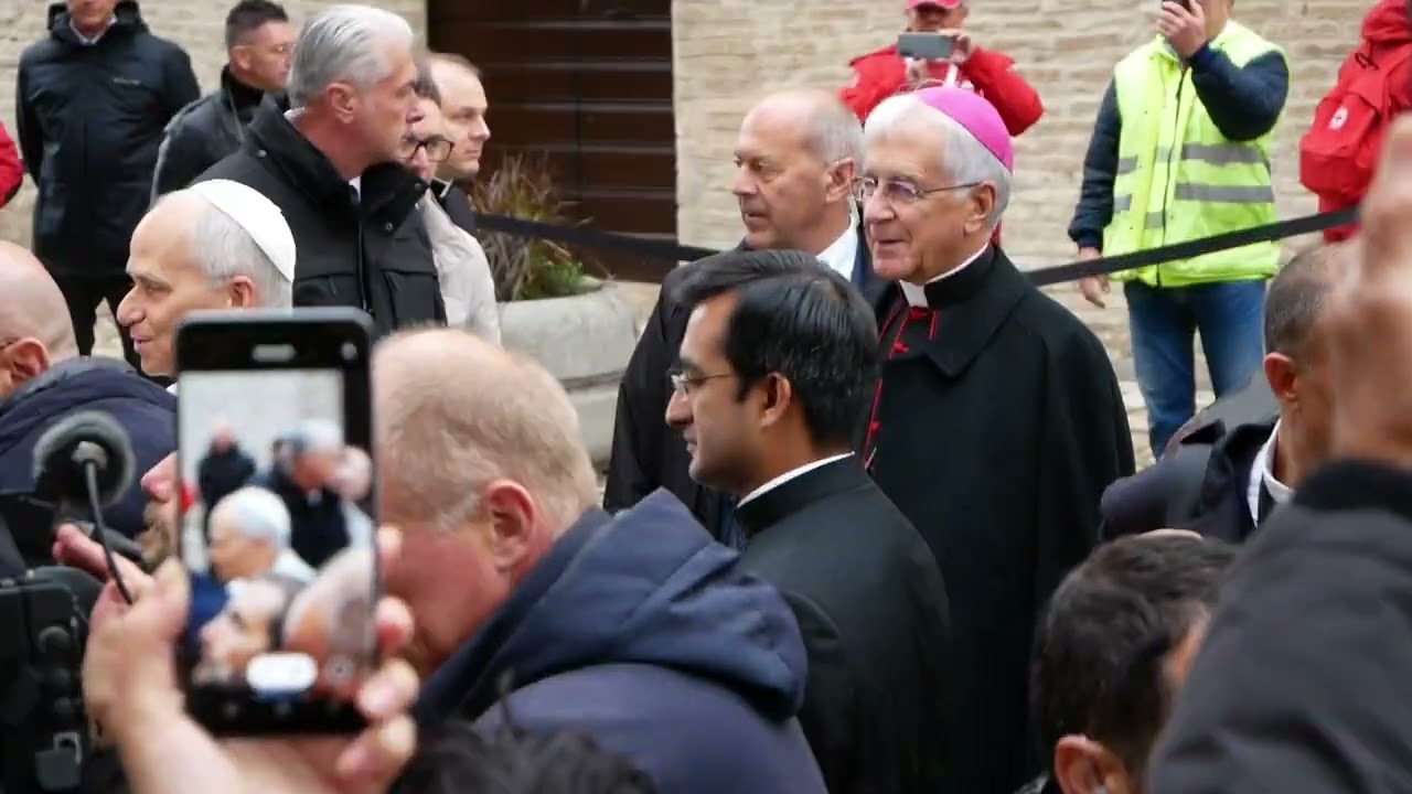 Papa Leone XIV a Montefalco: messa e pranzo al Monastero delle agostiniane