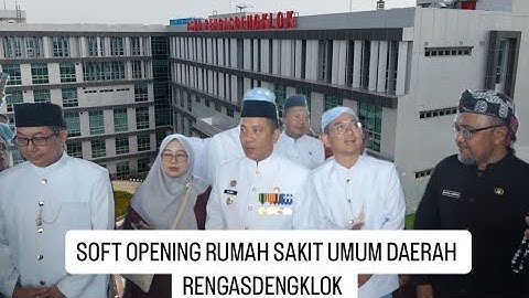 SOFT OPENING RSUD RENGASDENGKLOK KARAWANG‼️