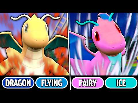 We Gave Pokemon Opposite Types, Then We Battle!