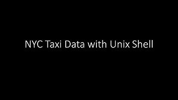 2.1 NYC Taxi data access via AWS CLI